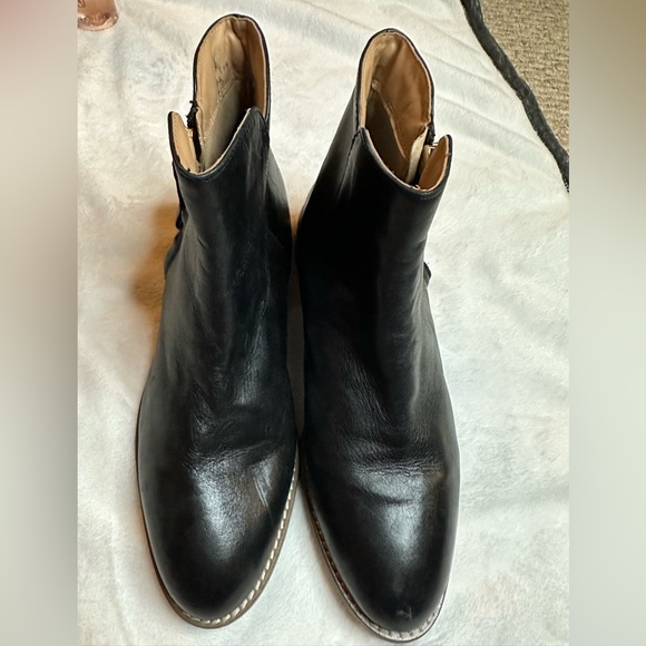 NWT Crevo black leather booties - Picture 5 of 5